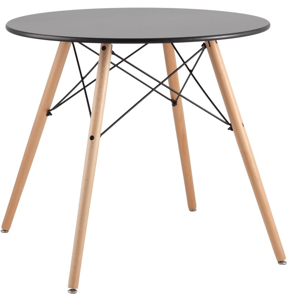 Стол Eames DSW D80 черный Стол Eames DSW D80 черный
