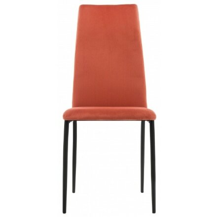 Стул на металлокаркасе Tod red / black 