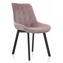 Стул на металлокаркасе Hagen light purple