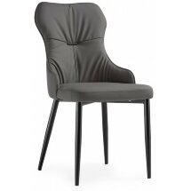 Стул на металлокаркасе Neli gray / black